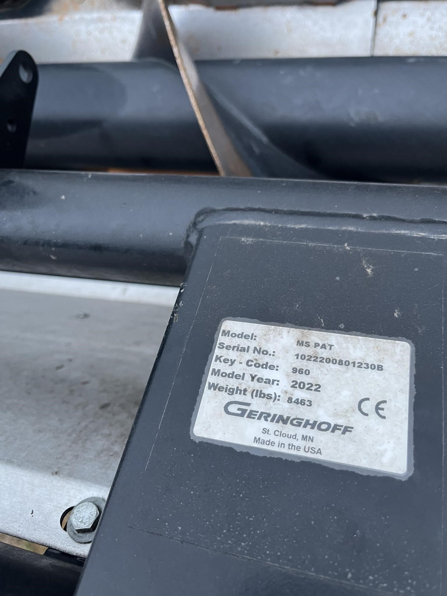 2021 Geringhoff NS XDC 1230