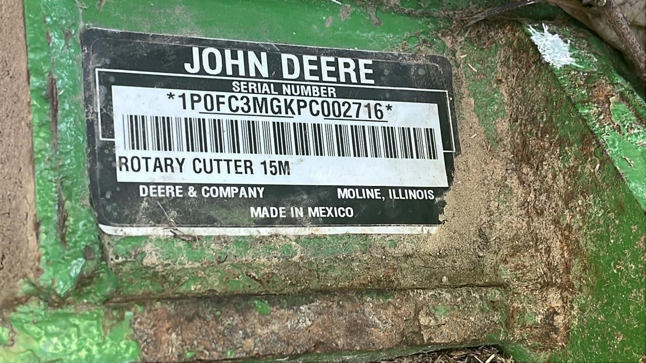 2023 John Deere FC15M